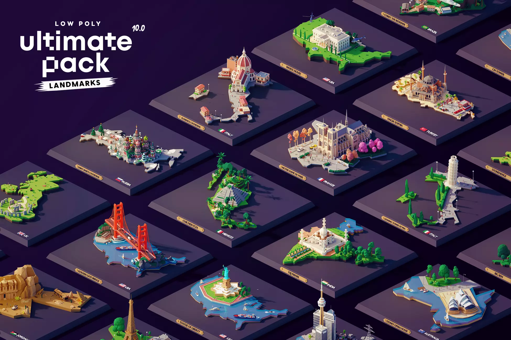 Low Poly Ultimate Pack