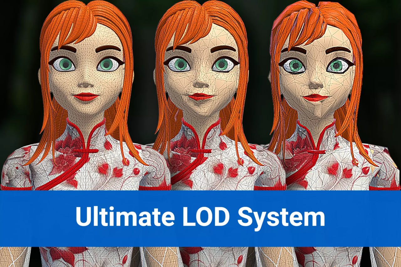 Ultimate LOD System MT - Automatic LOD Generator, Mesh Simplifier & More