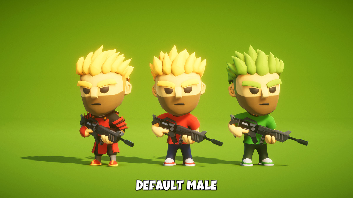 Battle Royale Hero PBR