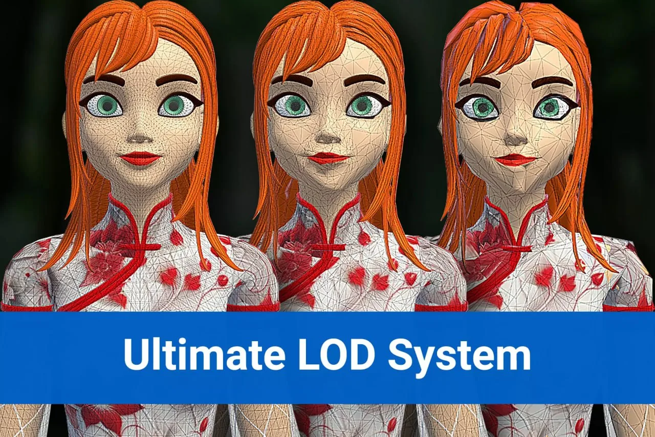 Ultimate LOD System MT - Automatic LOD Generator, Mesh Simplifier & More