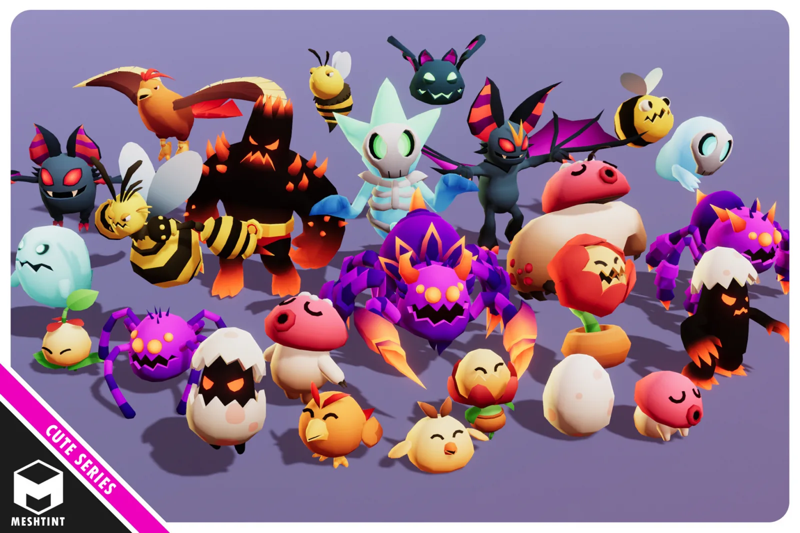 Monsters Ultimate Pack 01 Cute Series