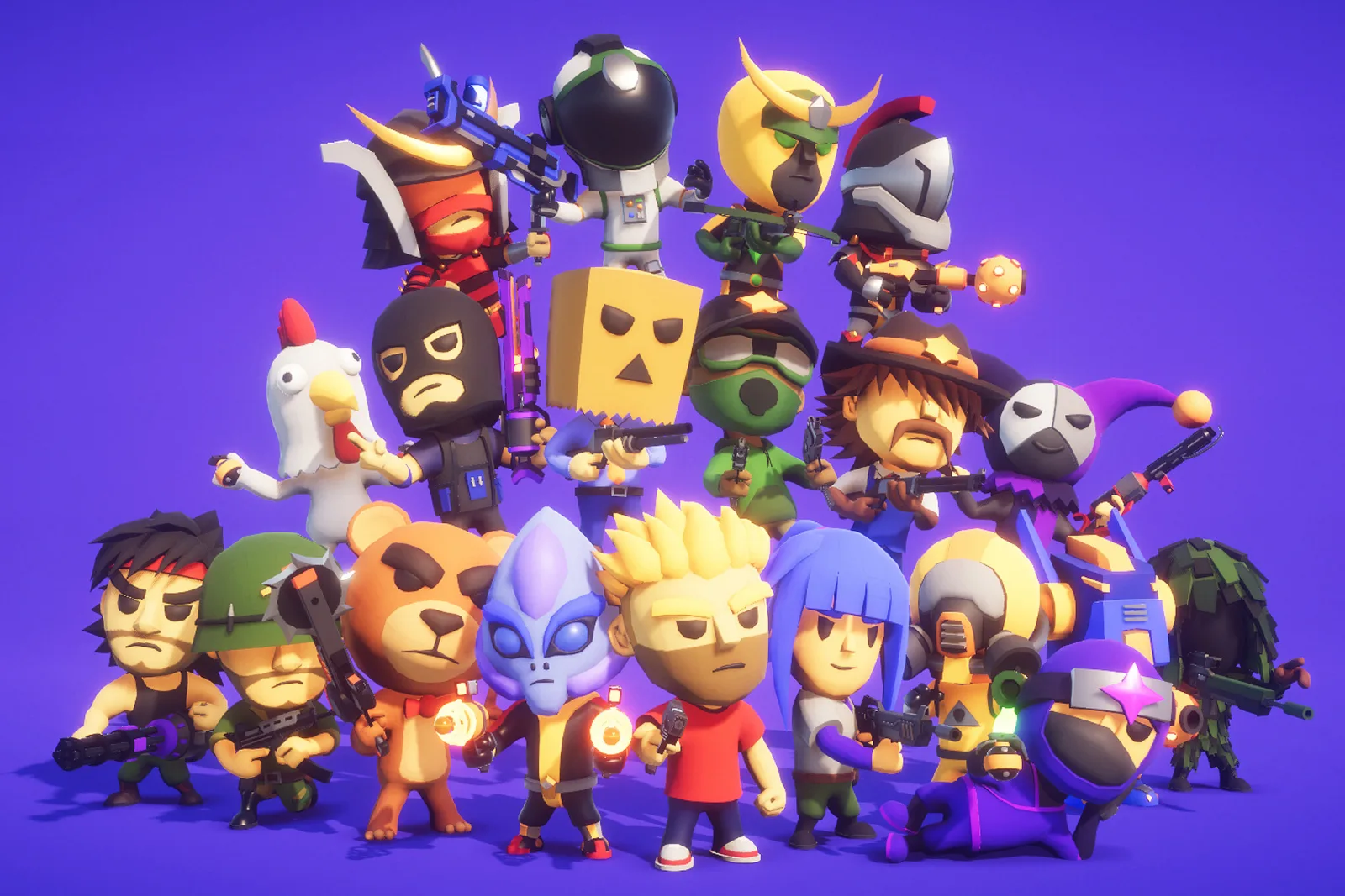 Battle Royale Hero PBR