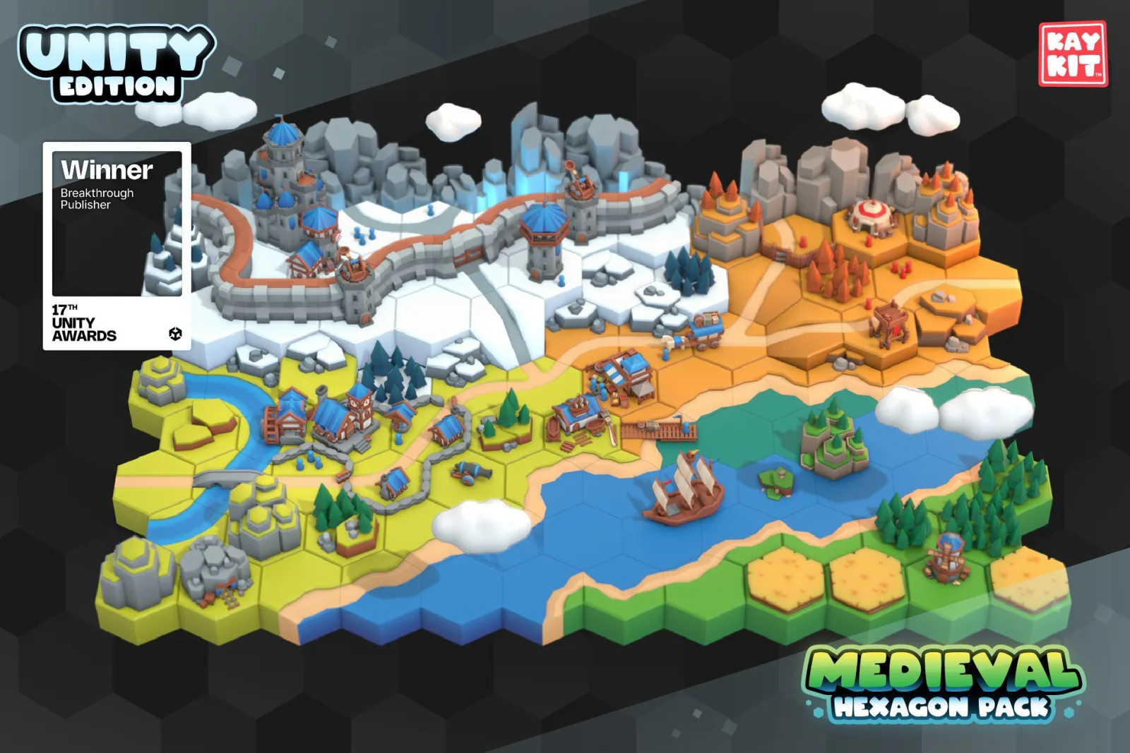 KayKit - Medieval Hexagon Pack