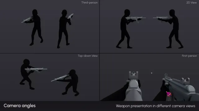 Firearms - Low Poly 3D Models Pack