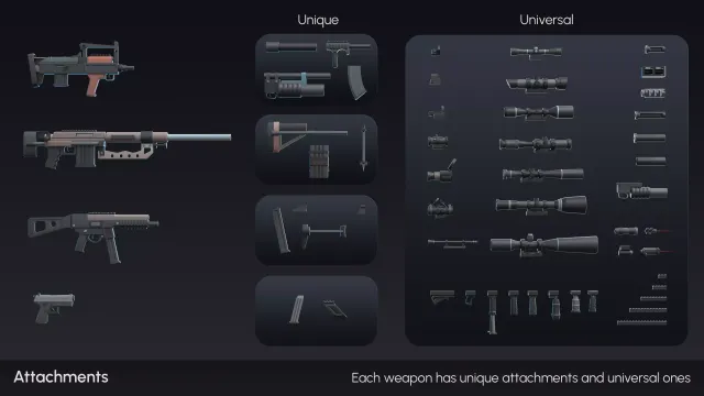 Firearms - Low Poly 3D Models Pack