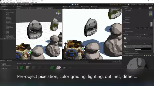 ProPixelizer - Realtime 3D Pixel Art