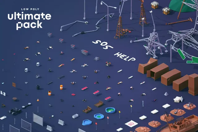 Low Poly Ultimate Pack