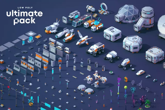 Low Poly Ultimate Pack