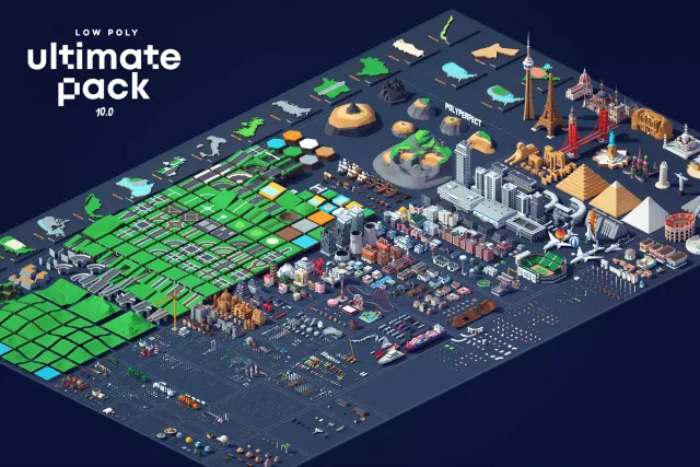 Low Poly Ultimate Pack