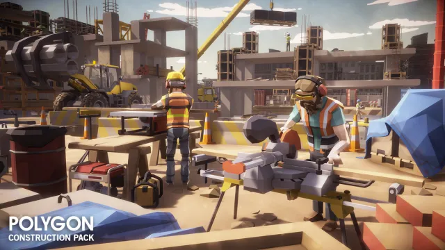 POLYGON - Construction Pack - Art by Synty