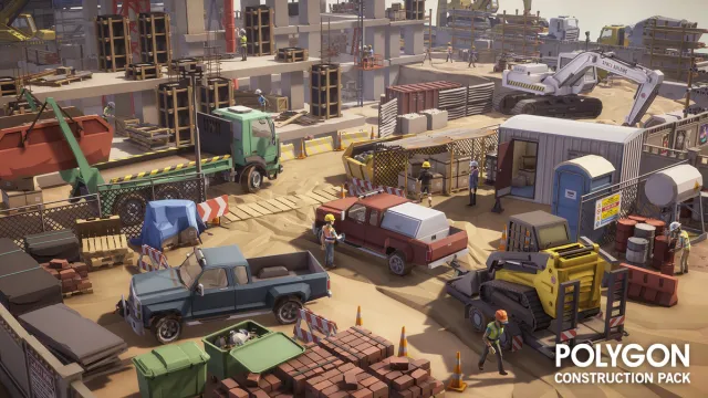 POLYGON - Construction Pack - Art by Synty