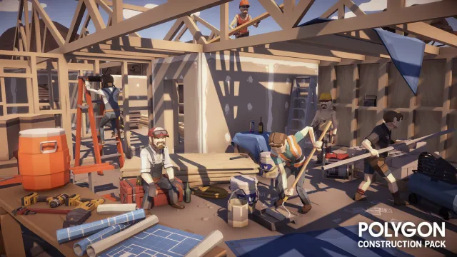 POLYGON - Construction Pack - Art by Synty