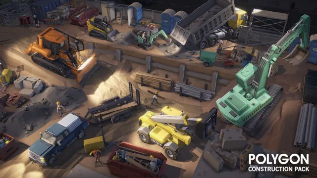 POLYGON - Construction Pack - Art by Synty