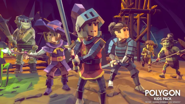 POLYGON - Kids Pack - Art by Synty