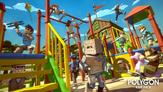 POLYGON - Kids Pack - Art by Synty