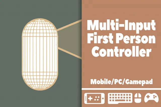 Multi-Input First Person Controller