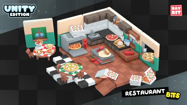 KayKit - Restaurant Bits (for Unity)