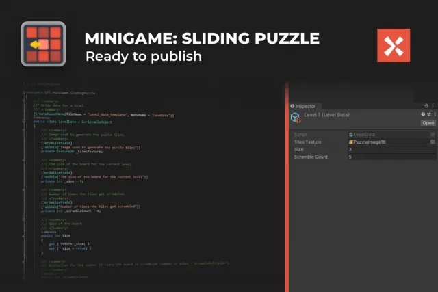 Sliding Puzzle Game Template