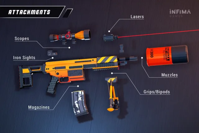 Low Poly Shooter Pack