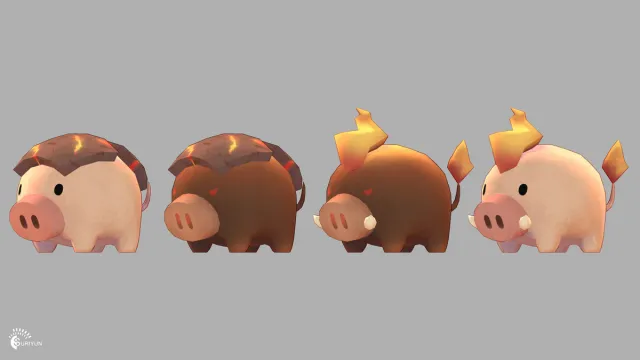 Monsters Fire Pack