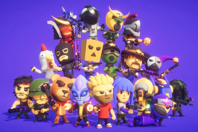 Battle Royale Hero PBR