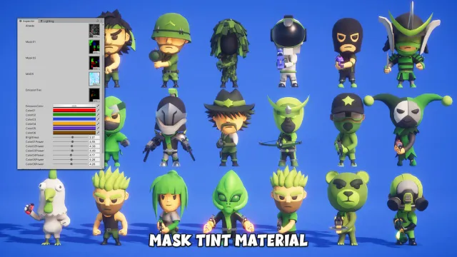 Battle Royale Hero PBR