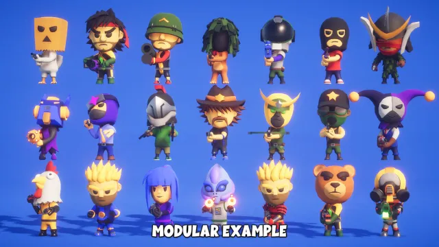 Battle Royale Hero PBR