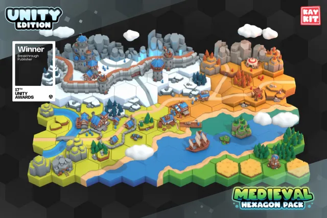 KayKit - Medieval Hexagon Pack