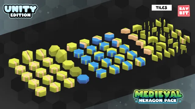 KayKit - Medieval Hexagon Pack