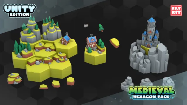 KayKit - Medieval Hexagon Pack