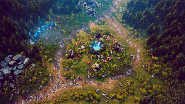 Top Down - Fantasy Forest