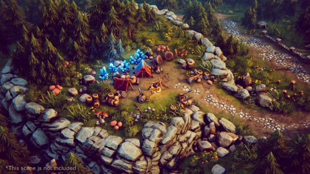 Top Down - Fantasy Forest