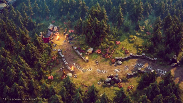 Top Down - Fantasy Forest