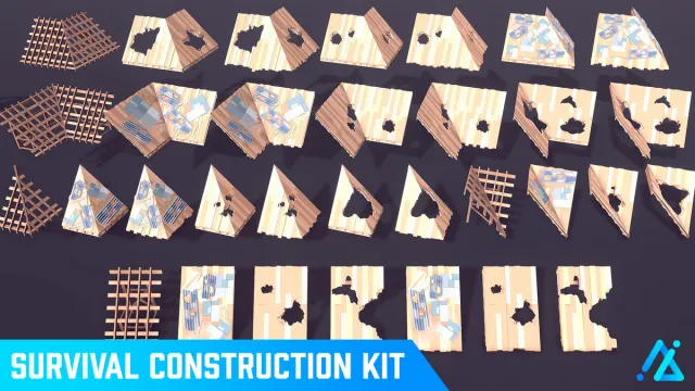 POLY - Mega Survival Construction Kit (SRP, URP, HDRP)