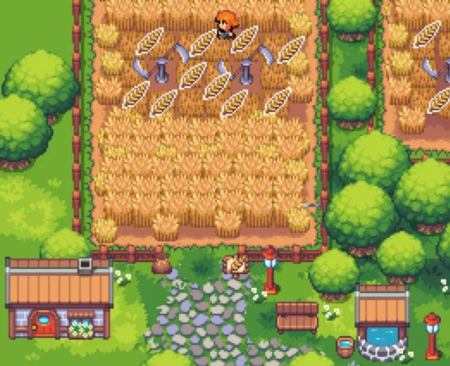 2D Cozy RPG - Farming - Tilesets - Characters - Pixelart MAIN BUNDLE