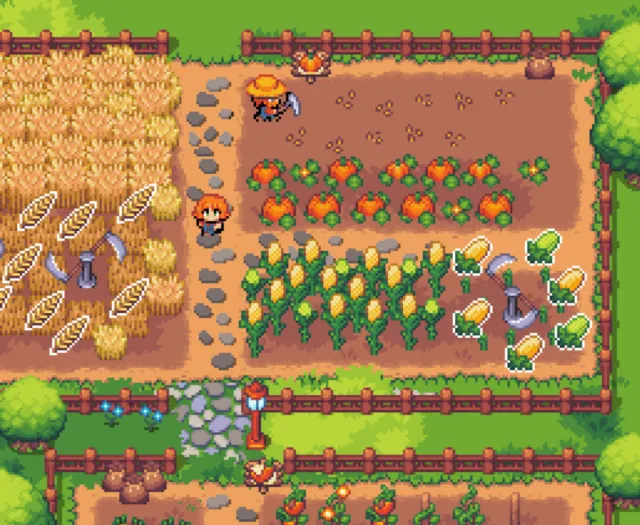 2D Cozy RPG - Farming - Tilesets - Characters - Pixelart MAIN BUNDLE