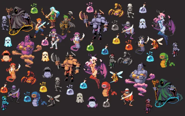 2D Cozy RPG - Farming - Tilesets - Characters - Pixelart MAIN BUNDLE