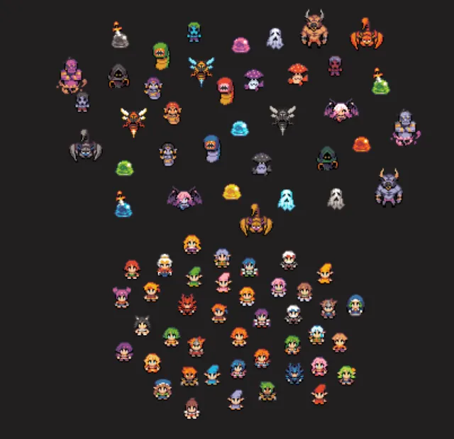 2D Cozy RPG - Farming - Tilesets - Characters - Pixelart MAIN BUNDLE