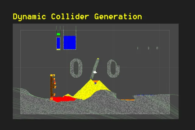 Falling Sand Game Template - Pixel Simulation