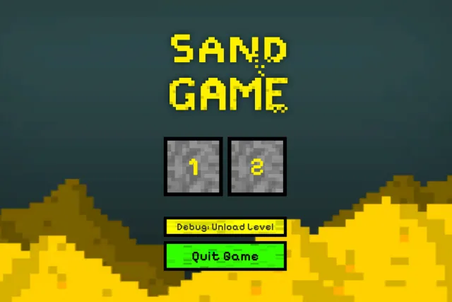 Falling Sand Game Template - Pixel Simulation
