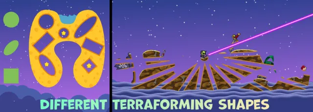 Terraforming Terrain 2D