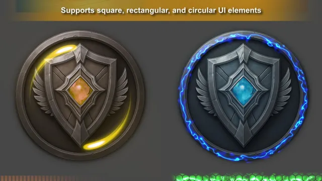 UI Shader Effects - Edge Effects