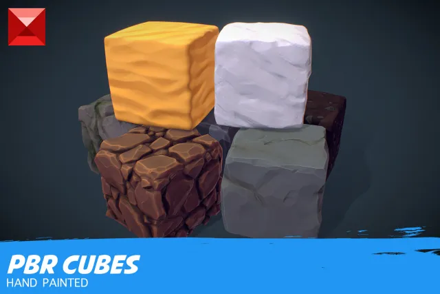 Cube Bundle - PBR Handpainted Series