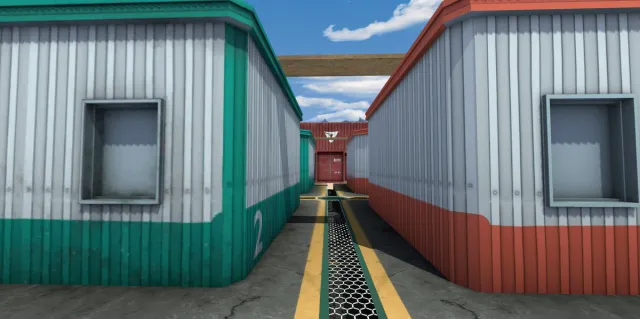 Mobile FPS Game Environment & Assets, ice world map
