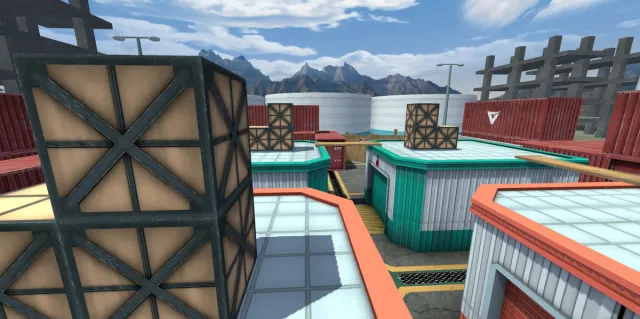 Mobile FPS Game Environment & Assets, ice world map
